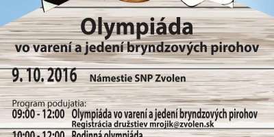 Olympiada vo vareni Bryndzových pirohov